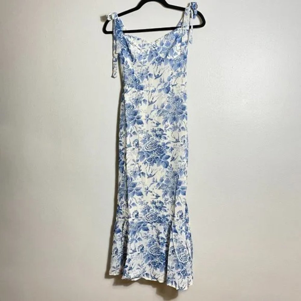 Reformation Nikita Dress in Pompadour - Picture 8 of 14